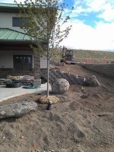 Butte, MT Commercial Landscaping Project 2013