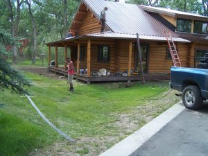 Melrose, MT Landscaping Project 2014