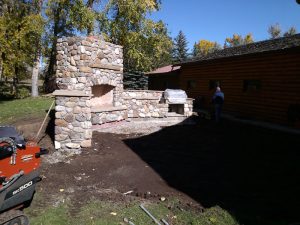 Melrose, MT Landscaping Project 2014