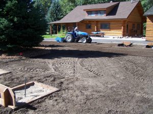 Melrose, MT Landscaping Project 2014