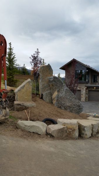 Yellowstone Club Landscaping Project 2016