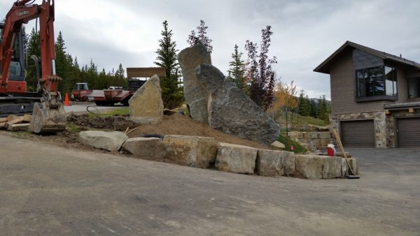 Yellowstone Club Landscaping Project 2016